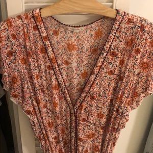 Poupette St Barth floral printed maxi dress